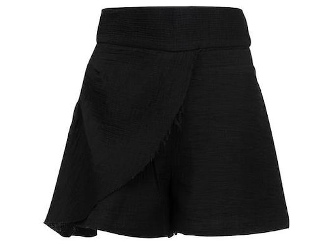 Autre Marque Contemporary Designer RACHEL COMEY Pleated Shorts Black  ref.1286086