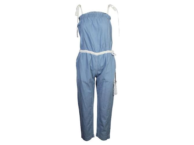 SACAI LUCK Jeans-Overall Baumwolle  ref.1286190