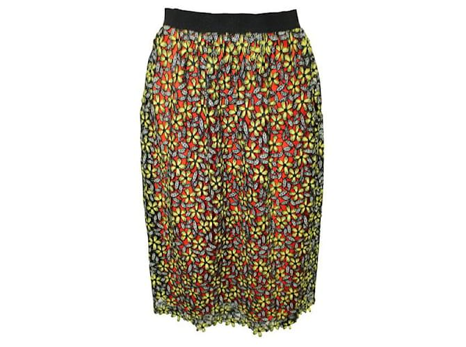Self portrait SELF-PORTRAIT Colorful Embroidered Skirt Multiple colors Polyester  ref.1286207
