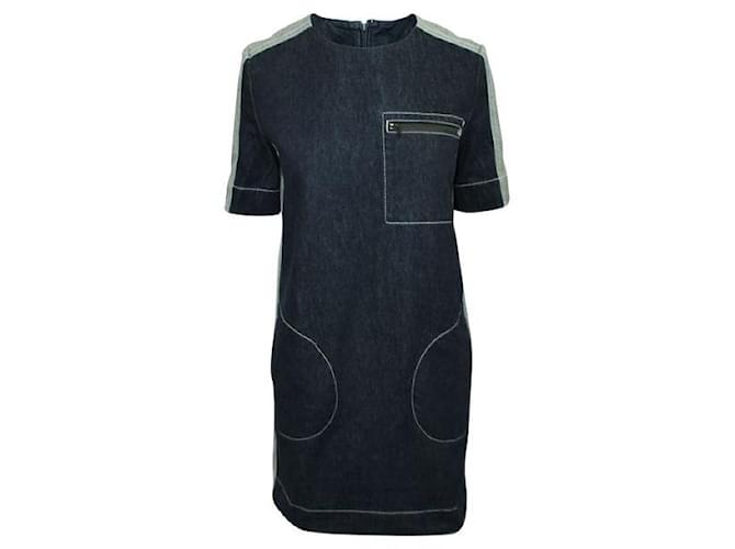 Marni Shift Denim Dress with Pockets Cotton  ref.1286213