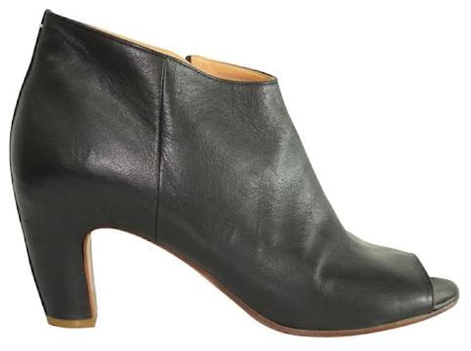 Maison Martin Margiela Heels Boots Black Leather  ref.1286353