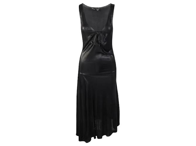 Autre Marque CONTEMPORARY DESIGNER Flowy Dress Black Viscose  ref.1286364