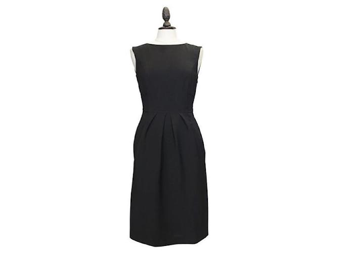 Autre Marque CONTEMPORARY DESIGNER Black Streamlined Dress  ref.1286397
