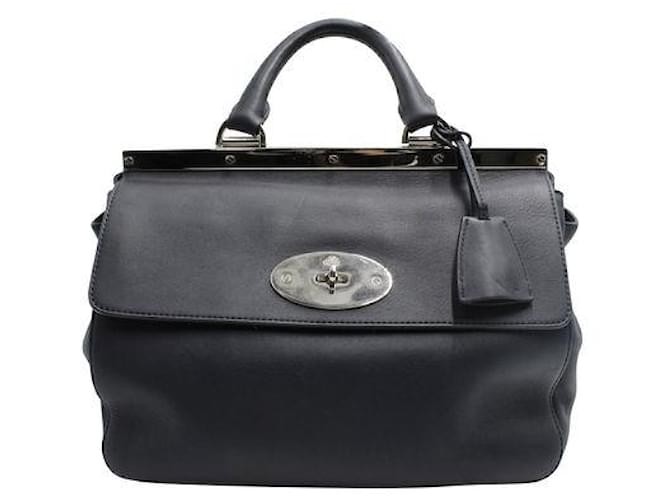 Mulberry Suffolk Blue Handbag Leather  ref.1286494