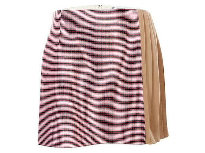 Autre Marque CONTEMPORARY DESIGNER Bi Textured Skirt Polyester Wool Viscose Elastane  ref.1286508
