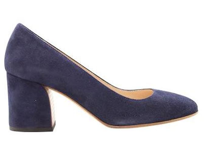Zapatos de tacón azul marino Decollete de Tod'S Suecia  ref.1286578