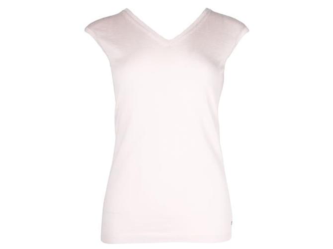 Dior Light Pink Cashmere & Silk Sleeveless Knitwear Top  ref.1286607