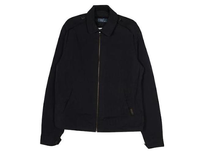 Autre Marque Contemporary Designer Black Rain Jacket Cotton  ref.1286657