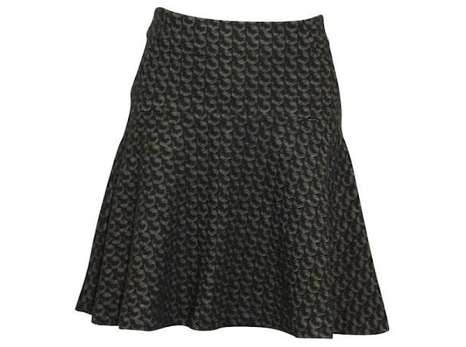Minifalda Diane Von Furstenberg Negro Lana  ref.1286769