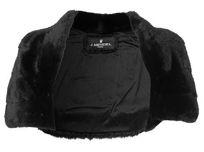Autre Marque Contemporary Designer Cropped Bolero Black Cotton  ref.1286814
