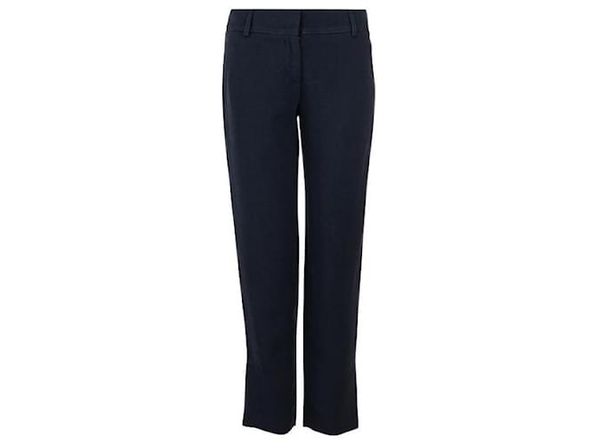 Giorgio Armani Tapered Trousers Blue Polyester  ref.1286874