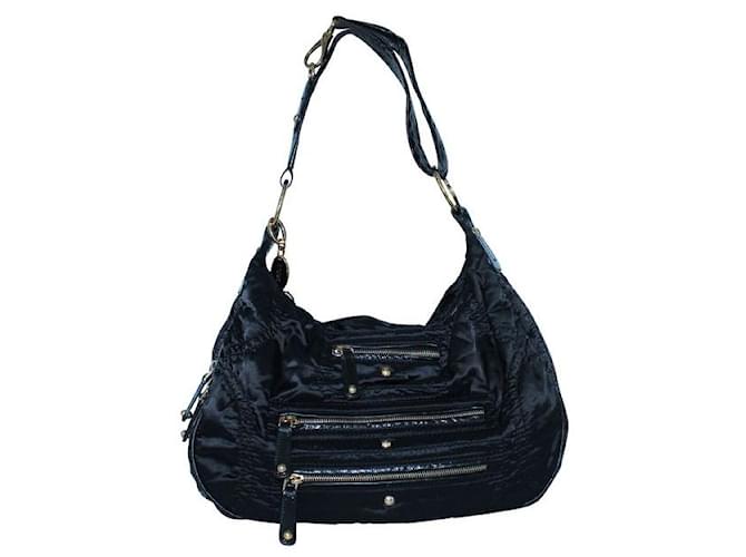 Tod'S Luna Nylon Media Bag Black  ref.1286920
