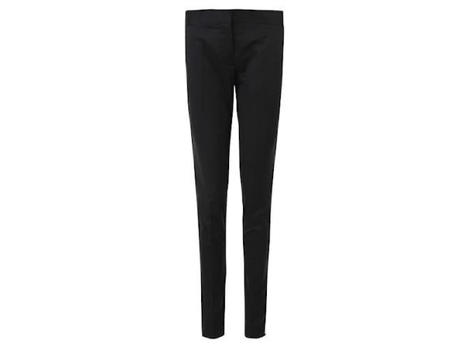 Stella Mc Cartney Stella Mccartney Slim-Fit Tailored Trousers Black Wool  ref.1287045