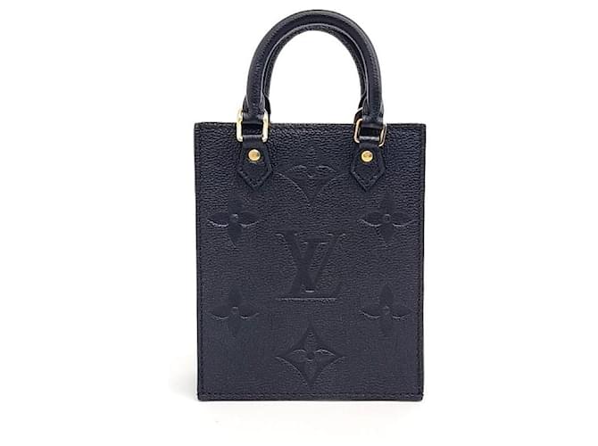 Louis Vuitton Empreinte Kleine Tasche aus Platin Schwarz  ref.1287202
