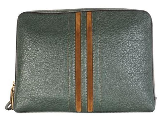 Autre Marque BRAUN & BUFFEL Virid Green Briefcase Leather  ref.1287235
