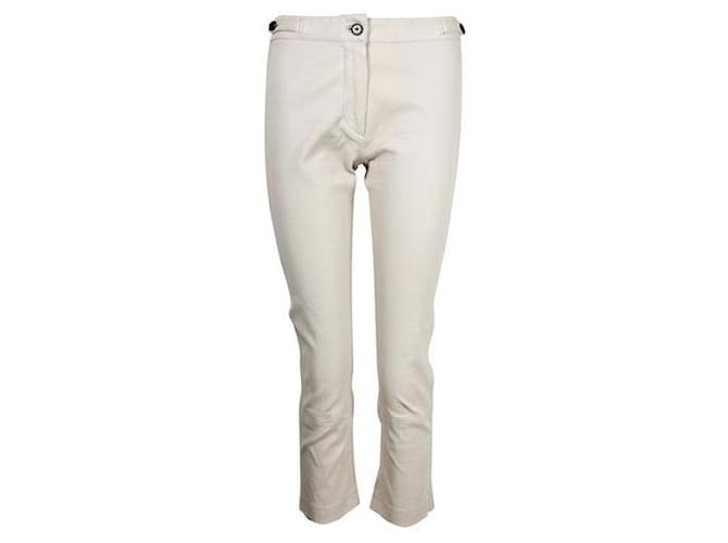 Autre Marque Pantaloni corti elasticizzati beige di design contemporaneo  ref.1287253