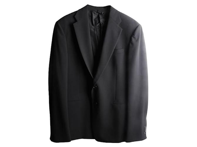 GIORGIO ARMANI Black Suits Wool  ref.1287399