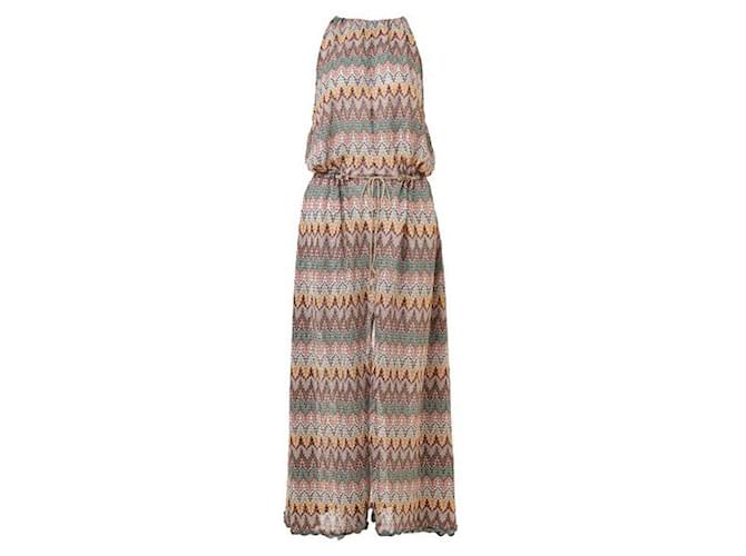 Autre Marque PALMA AUSTRALIA Robe longue en crochet Coton Multicolore  ref.1287458