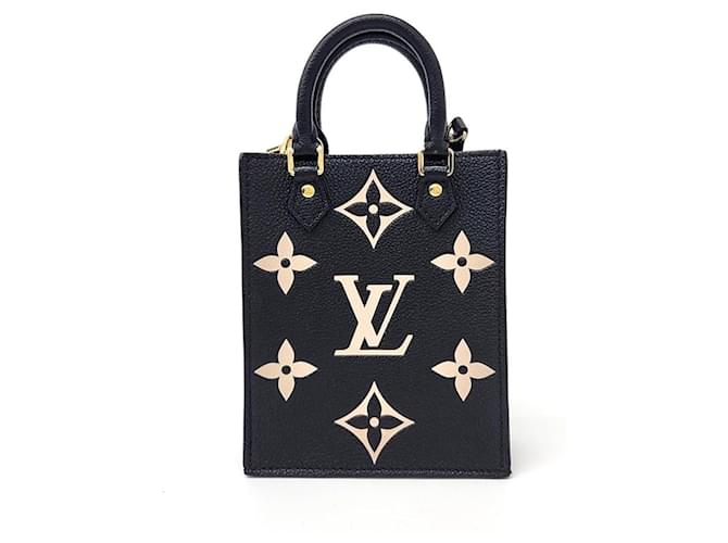 Louis Vuitton Empreinte Petit Sac Plat Black  ref.1287483