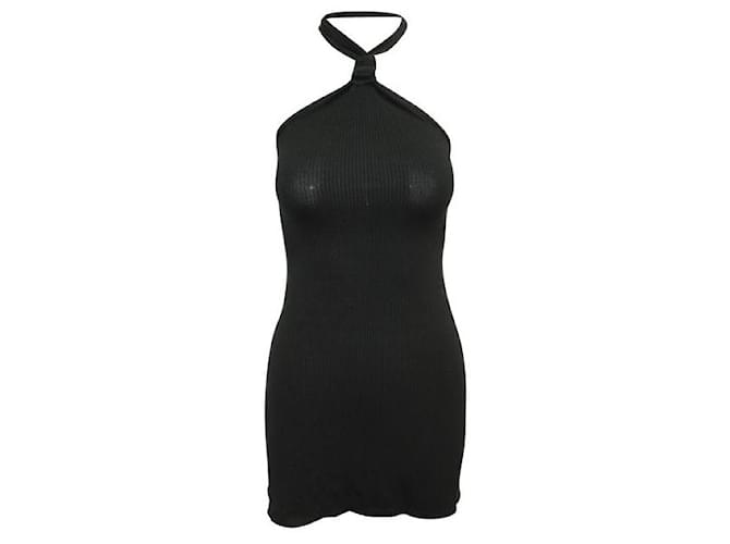 REFORMATION Mini Halter Neck Dress Black  ref.1287541