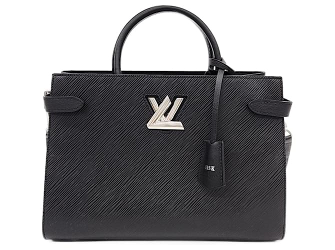 Louis Vuitton Epi Twist Tote Cum Bolso De Hombro M54810 Negro  ref.1287671