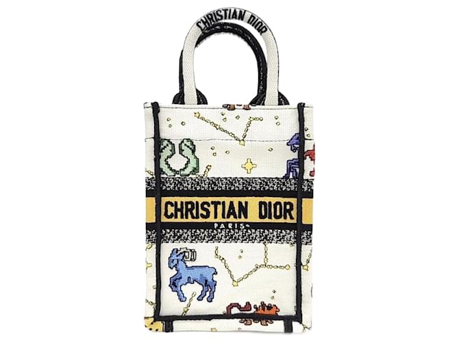 Christian Dior Book Tote Mini bolsa para telefone Multicor  ref.1287790