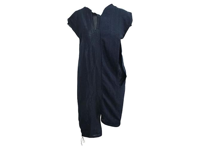 COMME DES GARCONS Navy Blue Dress Polyester  ref.1287889