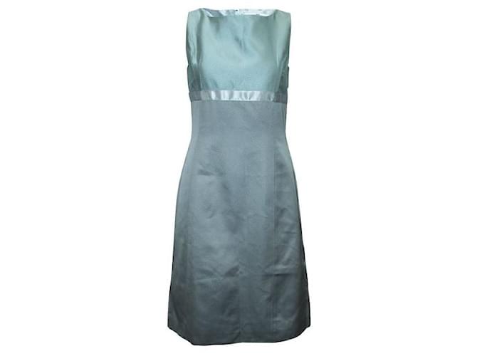Givenchy Vintage Silber Kleid Metallisch Polyester  ref.1287926