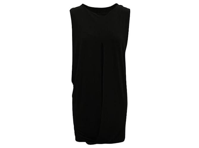 Autre Marque CONTEMPORARY DESIGNER Black Draped Dress/Jumpsuit Polyester  ref.1287956