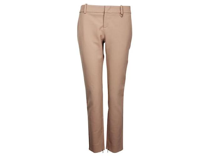 Gucci Equestrian Light  Brown Pants Cotton  ref.1287959