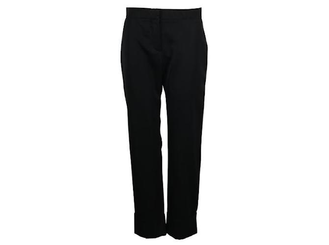 Pantaloni da ufficio neri di Givenchy Nero Lana  ref.1288054