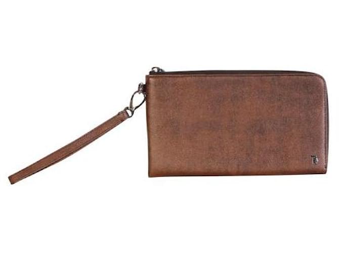 TOD'S Brown Big Wallet Leather  ref.1288362