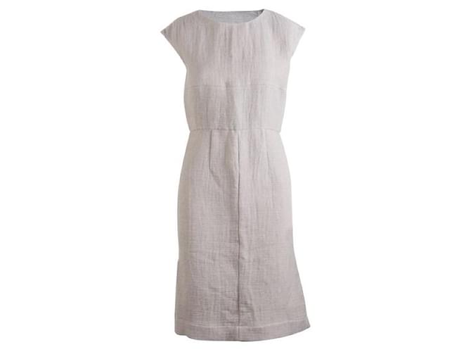 Marni Grey Dress Silk Cotton  ref.1288391