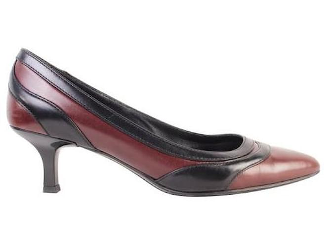 TOD'S Pointed Pumps Brown Leather  ref.1288466