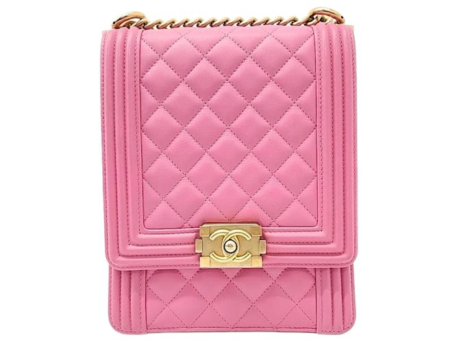 Chanel  Boy Flap Bag Pink  ref.1288638
