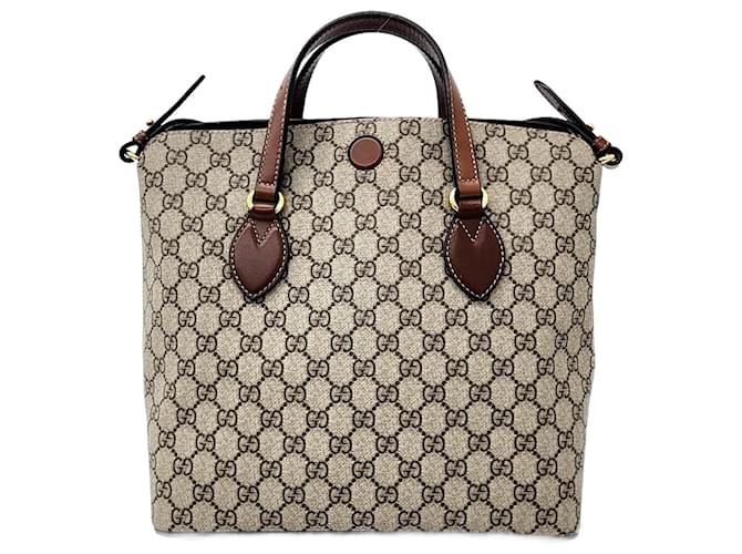 Gucci  Supreme Tote and Shoulder Bag (429147) Multiple colors  ref.1288639