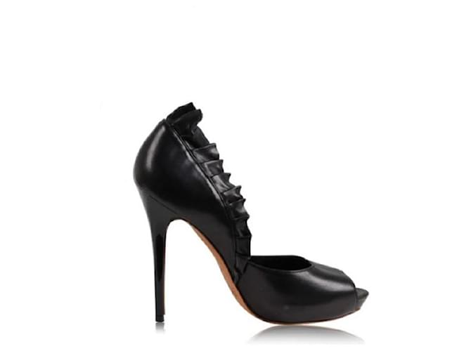 ALEXANDER MCQUEEN Zapatos de tacón Orsay negros  ref.1288710