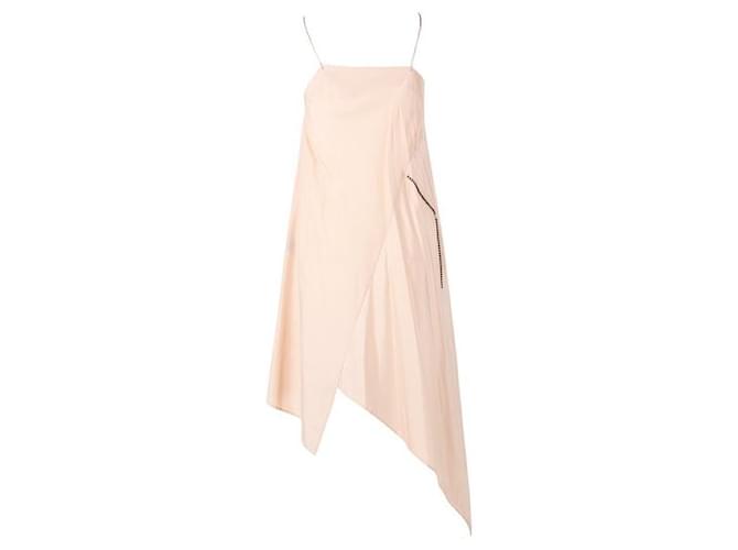Autre Marque SHARON WAUCHOB Light Pink Dress with Pearls on the Waist  ref.1288731