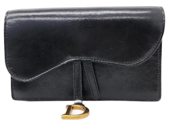 Dior Christian  Saddle Belt Bag S5619 Black  ref.1288777