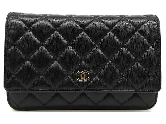 Chanel  Caviar WOC Crossbody Bag AP0250 Black  ref.1288854