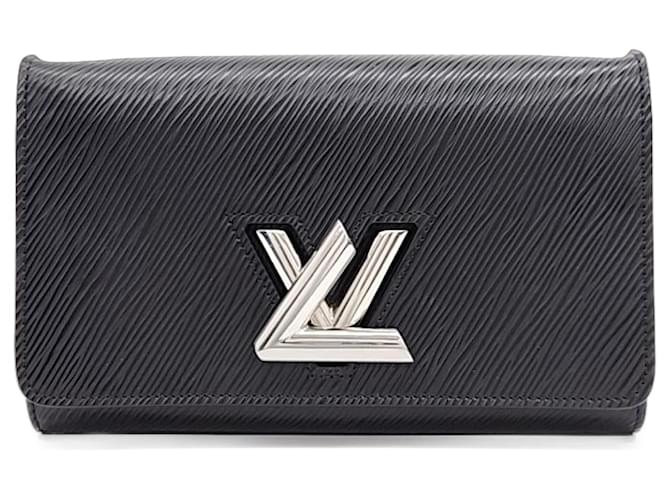 Twist Bolso bandolera Louis Vuitton con cadena retorcida Negro  ref.1288864