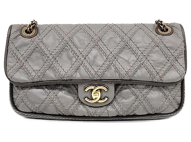 Chanel  Cheaty Shoulder Bag Multiple colors Grey  ref.1288914