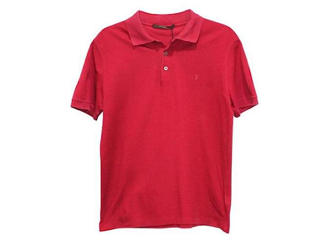 Louis Vuitton Dark Pink Polo Shirt Cotton  ref.1289022
