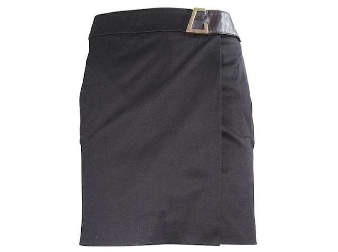 Gucci Black Skirt Cotton Elastane  ref.1289103