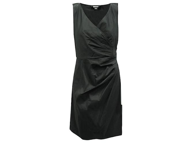Autre Marque ZEITGENÖSSISCHES DESIGNER Elegantes kleines schwarzes Kleid Elasthan  ref.1289168