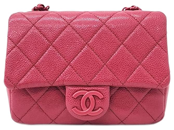 Chanel  Caviar Crossbody Bag AS1784 Pink  ref.1289244