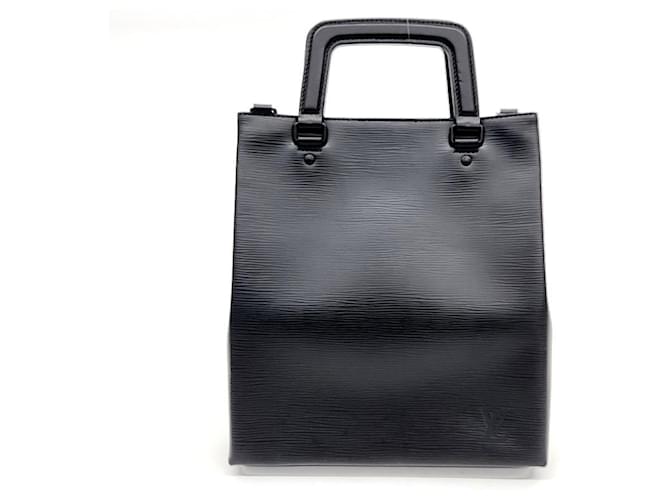 Louis Vuitton Epi Sac Plat Fold M58497 Noir  ref.1289247