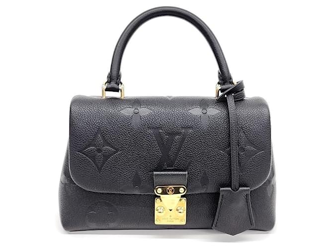 Louis Vuitton  Empreinte Madeline BB Black  ref.1289257