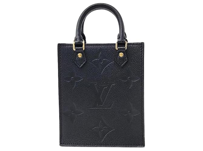 Louis Vuitton  Empreinte Petit Sac Plat Black  ref.1289262