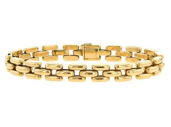 No Brand Armband mit Kette Golden Gelbes Gold  ref.1289311